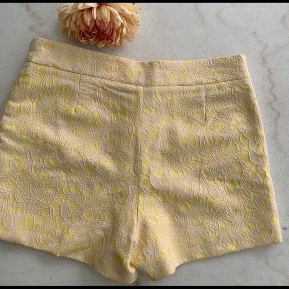 ONE MARKET Marie Textured Print Shorts- Medium - Picture 4 of 7